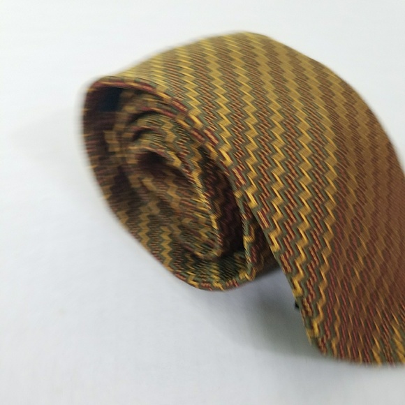 Etro Men's Woven 100% Silk Tie - Picture 6 of 7